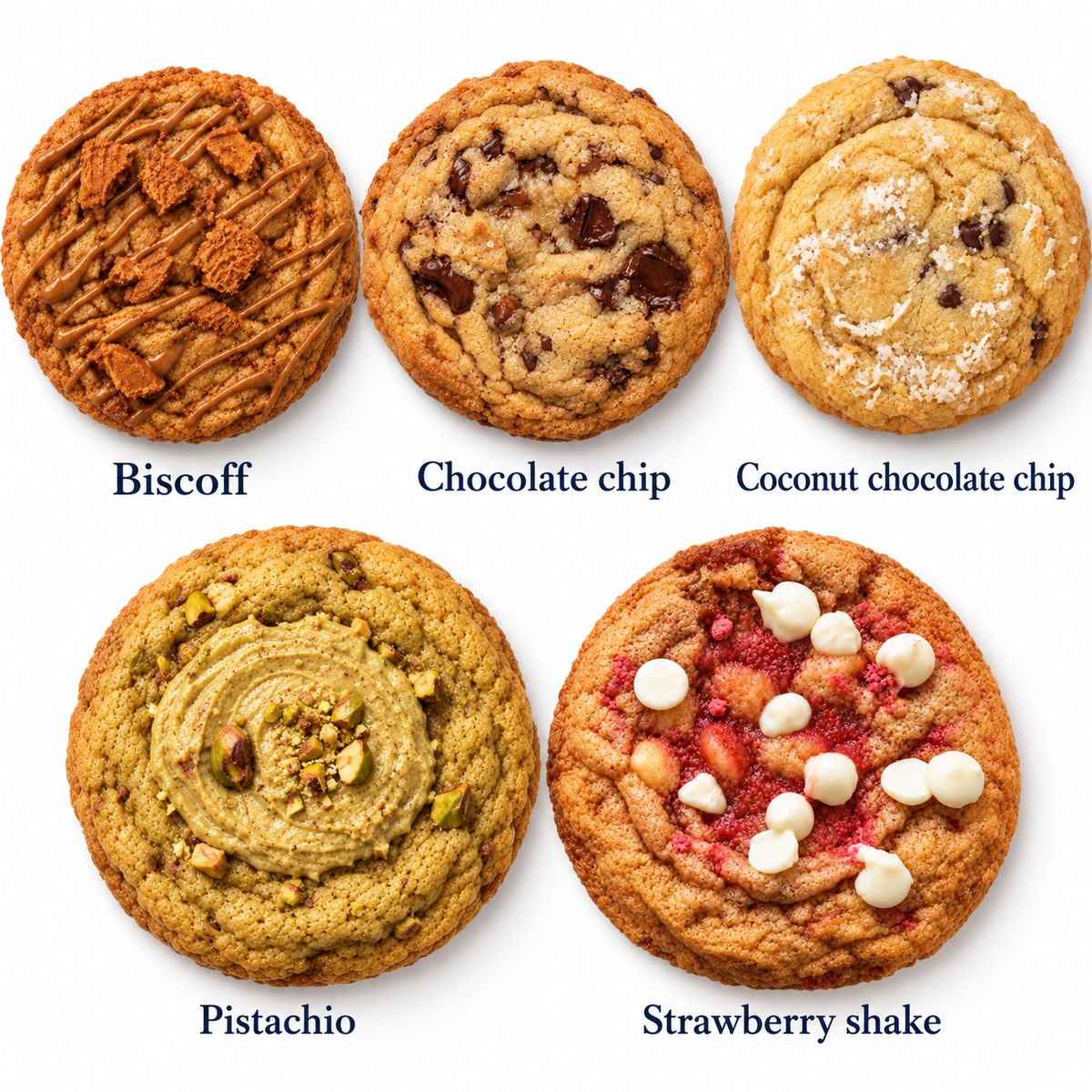 6 Pack of Cookies (up to 2 assortments)